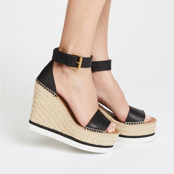 SEE BY CHLOE Glyn Wedge Espadrille Sandal - Picture 5 of 15